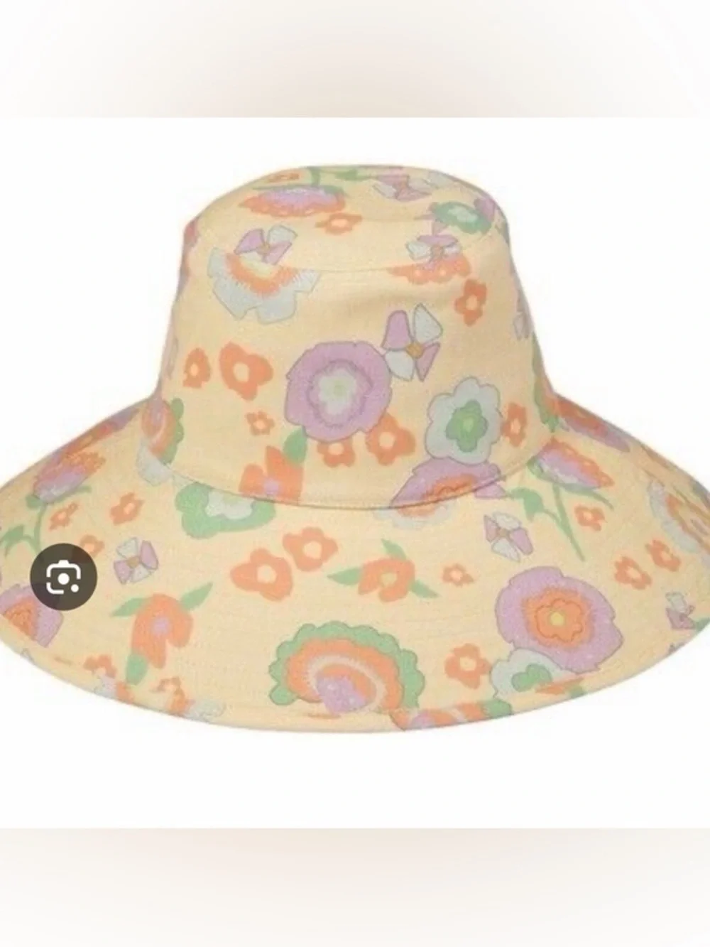 Lack Of Color Bucket Hat — Retro Floral